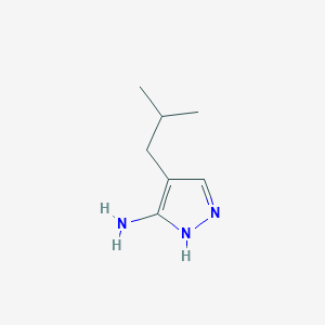 4-(2-methylpropyl)-1H-pyrazol-5-amine