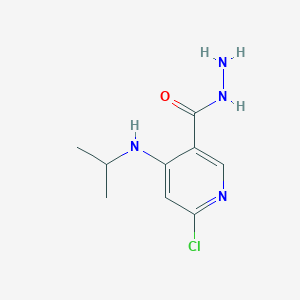 6-Chloro-4-(isopropylamino)nicotinohydrazide