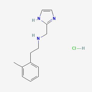 (1H-imidazol-2-ylmethyl)[2-(2-methylphenyl)ethyl]amine hydrochloride