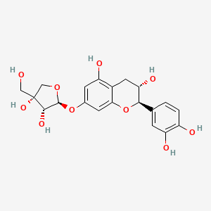 Catechin 7-O-apiofuranoside