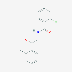 2-chloro-N-(2-methoxy-2-(o-tolyl)ethyl)benzamide