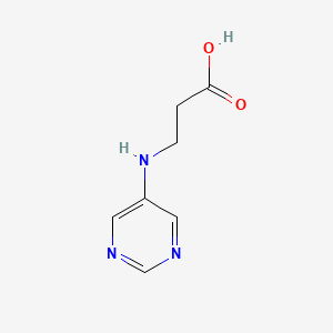 3-(Pyrimidin-5-ylamino)propanoic acid