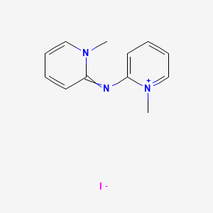 (Z)-1-methyl-2-((1-methylpyridin-2(1H)-ylidene)amino)pyridin-1-ium iodide