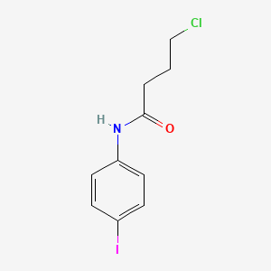 4-chloro-N-(4-iodophenyl)butanamide