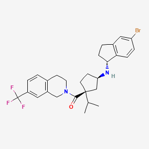 molecular formula C28H32BrF3N2O B2646497 CCR2拮抗剂1 CAS No. 1683534-96-4