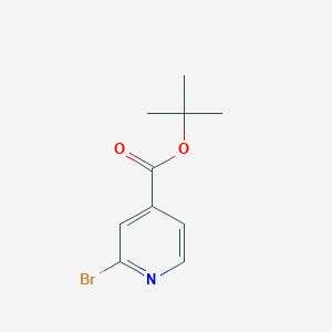 molecular formula C10H12BrNO2 B2646501 Tert-butyl 2-bromoisonicotinate CAS No. 433711-95-6; 887579-30-8