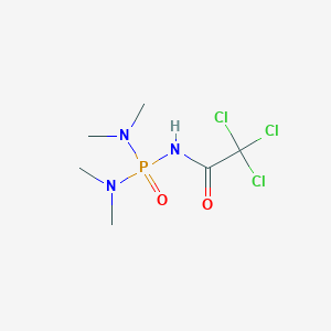 N-[bis(dimethylamino)phosphoryl]-2,2,2-trichloroacetamide