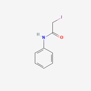 molecular formula C8H8INO B2646532 2-Iodo-N-phenylacetamide CAS No. 19591-17-4; 7212-28-4