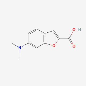 6-(Dimethylamino)-1-benzofuran-2-carboxylic acid
