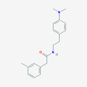 N-(4-(dimethylamino)phenethyl)-2-(m-tolyl)acetamide