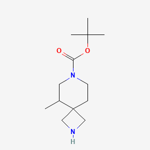 molecular formula C13H24N2O2 B2646863 tert-Butyl 5-methyl-2,7-diazaspiro[3.5]nonane-7-carboxylate CAS No. 1899106-63-8