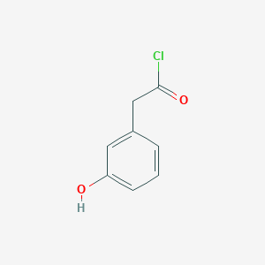 molecular formula C8H7ClO2 B2646927 (3-羟基苯基)乙酰氯 CAS No. 1218927-66-2