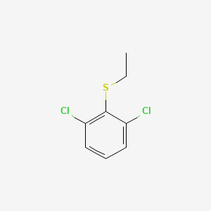 molecular formula C8H8Cl2S B2646946 2,6-Dichlorophenyl ethyl sulfide CAS No. 207853-62-1