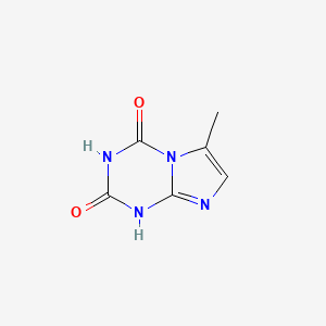 molecular formula C6H6N4O2 B2646964 6-methylimidazo[1,2-a][1,3,5]triazine-2,4(1H,3H)-dione CAS No. 899822-41-4