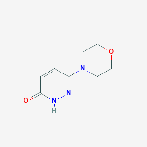 molecular formula C8H11N3O2 B2647010 6-吗啉-4-基-2H-哒嗪-3-酮 CAS No. 27464-00-2