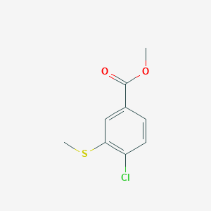 Methyl 4-chloro-3-(methylsulfanyl)benzoate