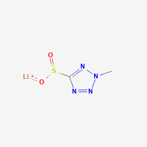 lithium(1+) ion 2-methyl-2H-1,2,3,4-tetrazole-5-sulfinate