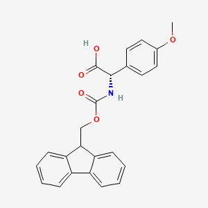 (S)-2-(Fmoc-amino)-2-(4-methoxyphenyl)acetic acid