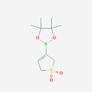 3-(4,4,5,5-Tetramethyl-1,3,2-dioxaborolan-2-yl)-2,5-dihydrothiophene 1,1-dioxide
