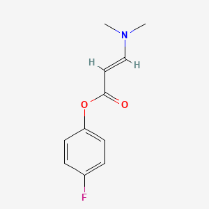 (4-fluorophenyl) (E)-3-(dimethylamino)prop-2-enoate