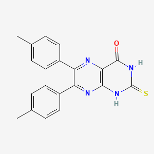 6,7-Bis(4-methylphenyl)-2-sulfanylpteridin-4-ol