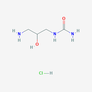 (3-Amino-2-hydroxypropyl)urea hydrochloride