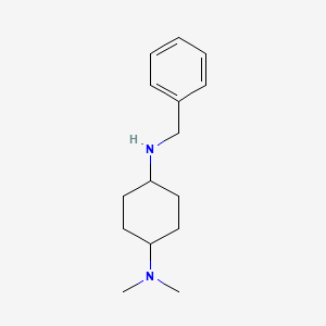 molecular formula C15H24N2 B2647651 N1-苄基-n4,n4-二甲基环己烷-1,4-二胺 CAS No. 1823229-61-3