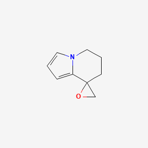Spiro[6,7-dihydro-5H-indolizine-8,2'-oxirane]