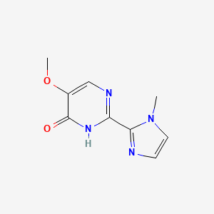 molecular formula C9H10N4O2 B2647702 Schembl20665392 CAS No. 1933545-39-1