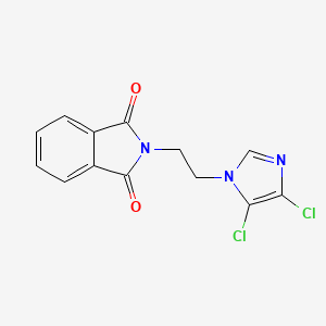 2-[2-(4,5-Dichloroimidazol-1-yl)ethyl]isoindole-1,3-dione
