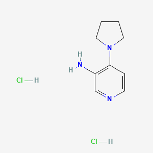4-(Pyrrolidin-1-yl)pyridin-3-amine dihydrochloride