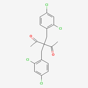 3,3-Bis[(2,4-dichlorophenyl)methyl]pentane-2,4-dione