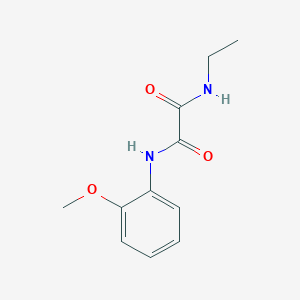 molecular formula C11H14N2O3 B2647840 N-ethyl-N'-(2-methoxyphenyl)oxamide CAS No. 357268-79-2