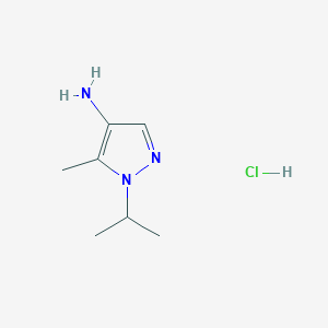 1-Isopropyl-5-methyl-1H-pyrazol-4-amine hydrochloride