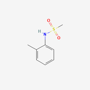 molecular formula C8H11NO2S B2647862 N-(2-甲基苯基)甲磺酰胺 CAS No. 7022-17-5