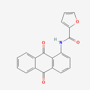 N-(9,10-dioxo-9,10-dihydroanthracen-1-yl)furan-2-carboxamide