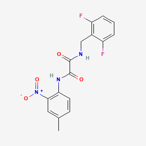 N1-(2,6-difluorobenzyl)-N2-(4-methyl-2-nitrophenyl)oxalamide