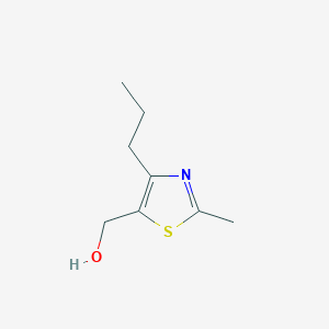 molecular formula C8H13NOS B2647926 (2-Methyl-4-propylthiazol-5-yl)methanol CAS No. 1492009-34-3