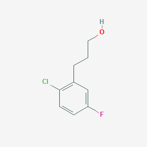 3-(2-Chloro-5-fluorophenyl)propan-1-OL