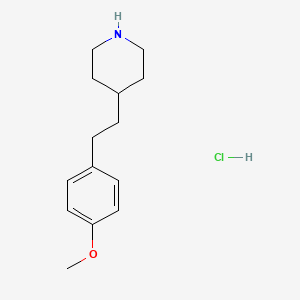 4-[2-(4-Methoxyphenyl)ethyl]piperidine hydrochloride