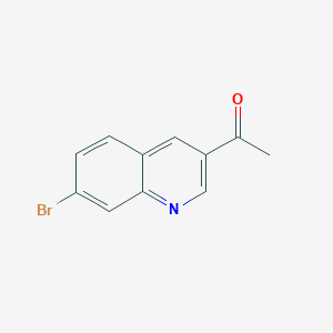 1-(7-Bromoquinolin-3-yl)ethanone