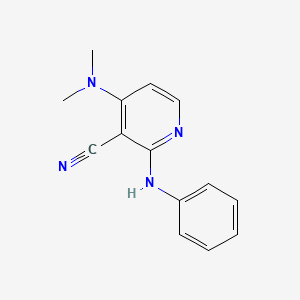 2-Anilino-4-(dimethylamino)nicotinonitrile