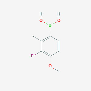 (3-Fluoro-4-methoxy-2-methylphenyl)boronic acid