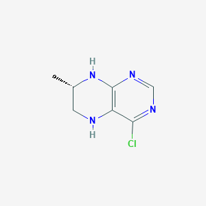 (7S)-4-Chloro-7-methyl-5,6,7,8-tetrahydropteridine