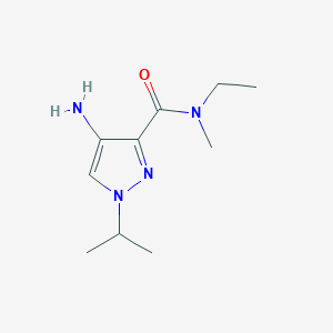 4-Amino-N-ethyl-1-isopropyl-n-methyl-1H-pyrazole-3-carboxamide
