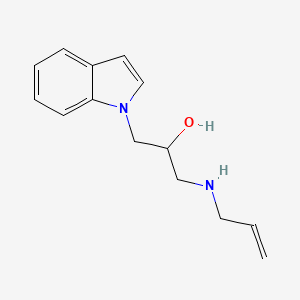 molecular formula C14H18N2O B2648237 1-(allylamino)-3-(1H-indol-1-yl)-2-propanol CAS No. 860787-27-5