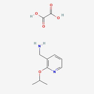(2-Isopropoxypyridin-3-yl)methanamine oxalate
