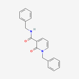 N,1-dibenzyl-2-oxo-1,2-dihydropyridine-3-carboxamide