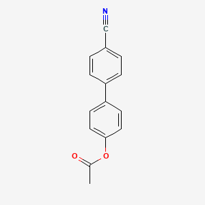 4'-Cyano[1,1'-biphenyl]-4-yl acetate