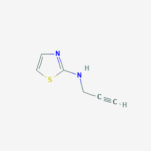 molecular formula C6H6N2S B2648425 N-(丙-2-炔-1-基)-1,3-噻唑-2-胺 CAS No. 1250676-92-6